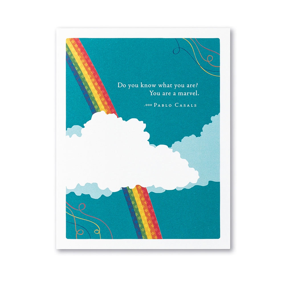Positively Green, Greeting Card - Encouragement, Gifts, Do You Know What, 365460